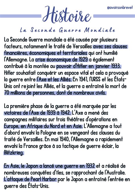 développement construit 2ème guerre mondiale.